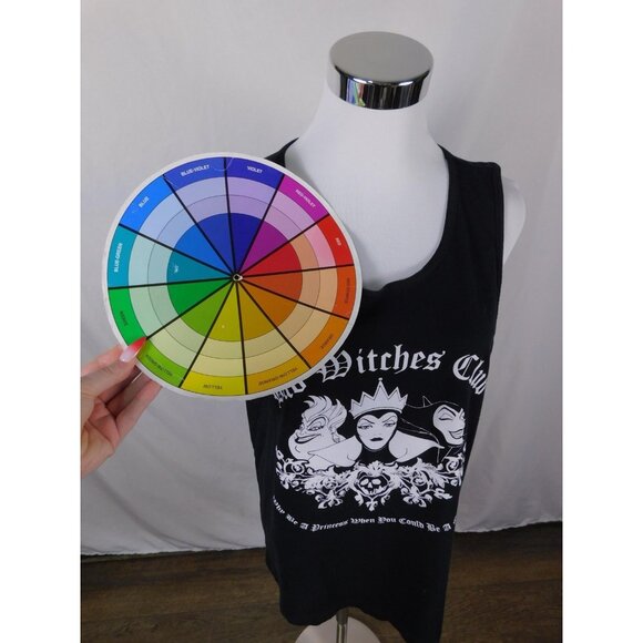 Bad Witches Club Tank L - Black Graphic - Excellent - Witchcore Modern - Picture 10 of 13